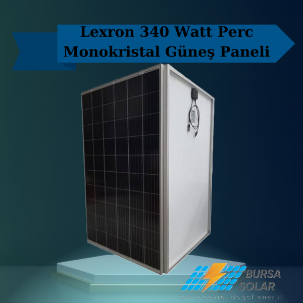 Lexron 340 Watt Perc Monokristal Güneş Paneli Lexron 340 Watt Perc Monokristal Güneş Paneli